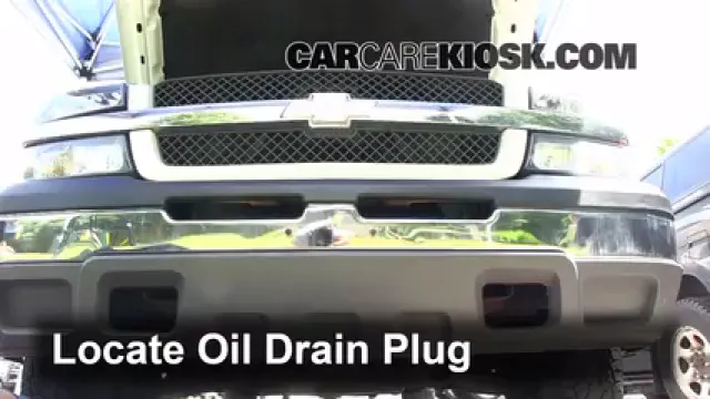 2004 Chevrolet Silverado 1500 LS 5.3L V8 FlexFuel Extended Cab Pickup (4 Door) Oil Change Oil and Oil Filter